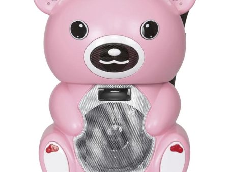 Coluna Portátil Fonestar Karaoke Urso Panda Bear-400R Online now