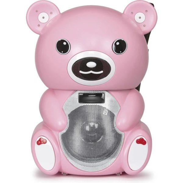 Coluna Portátil Fonestar Karaoke Urso Panda Bear-400R Online now