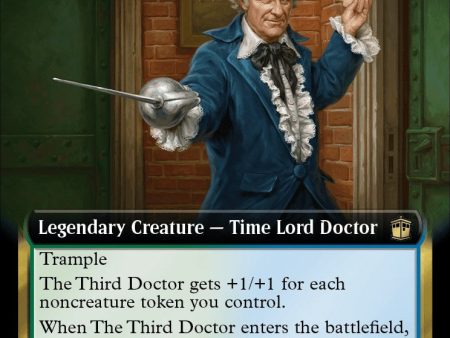 The Third Doctor (Extended Art) (Surge Foil) [Doctor Who] Hot on Sale