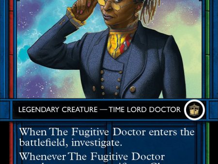 The Fugitive Doctor (Showcase) (Surge Foil) [Doctor Who] Online