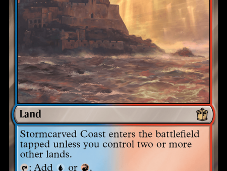 Stormcarved Coast (Surge Foil) [Doctor Who] For Cheap