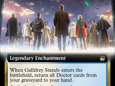 Gallifrey Stands (Extended Art) (Surge Foil) [Doctor Who] Online Hot Sale