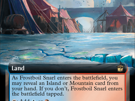 Frostboil Snarl (Extended Art) (Surge Foil) [Doctor Who] Discount